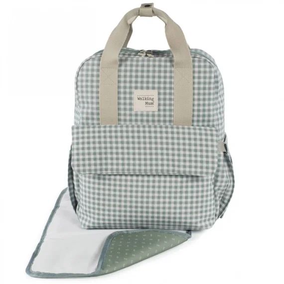 Sac À Dos À Langer Vert, Blanc