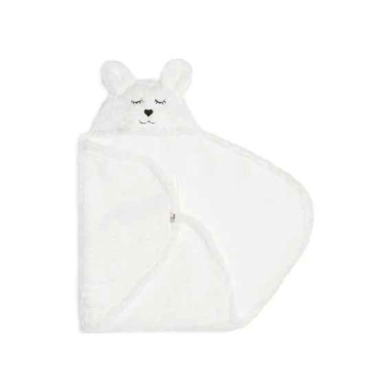 Couverture nomade Bunny neige (100 x 105 cm)