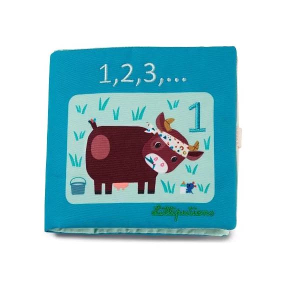 Livre bébé 1,2,3, j&rsquo;apprends à compter