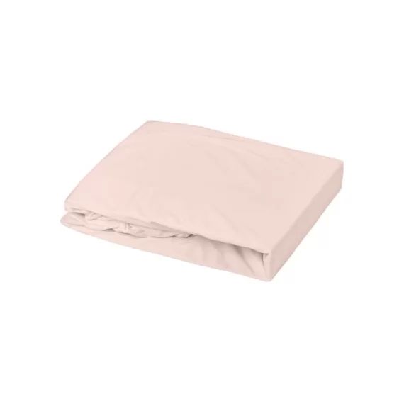 Drap-housse en coton nude (70 x 140 cm)