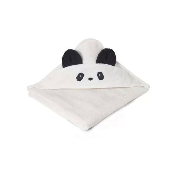 Cape de bain Augusta Panda creme de la creme (100 x 100 cm)