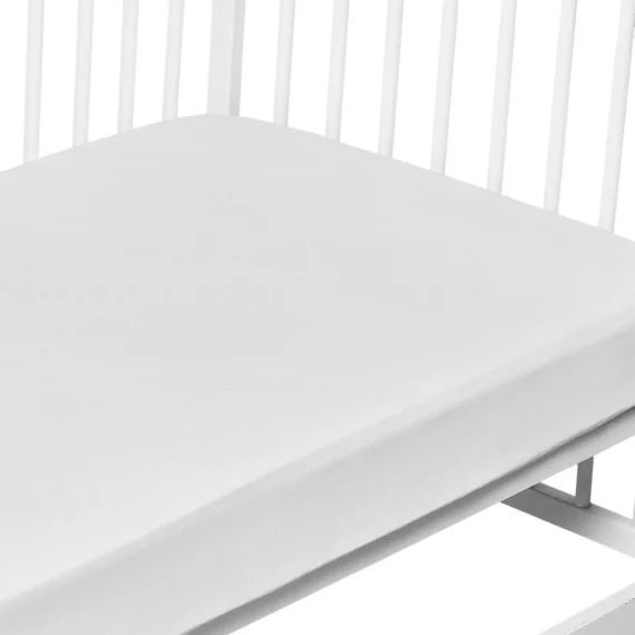 Drap-housse En Coton Blanc