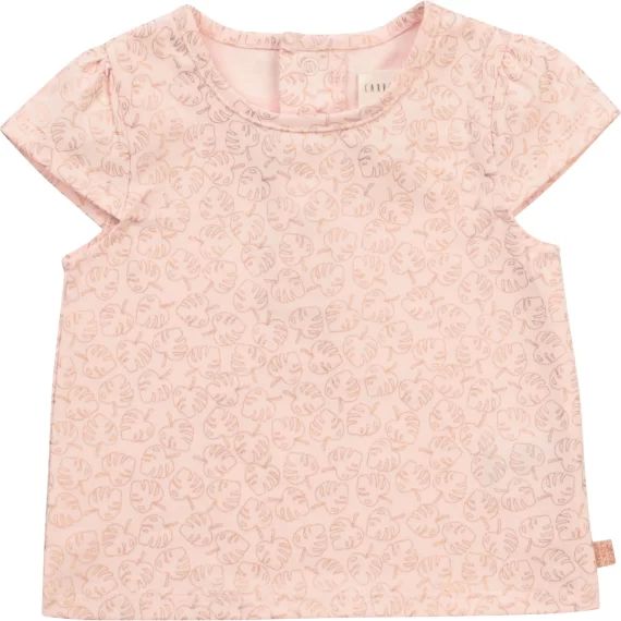 T-shirt à manches courtes Fille Rose