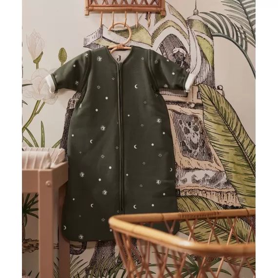 Gigoteuse avec manches amovibles verte –  – Soldes