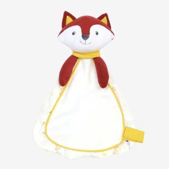 Doudou Renard – Bébé – Rouge – 0-12 mois rouge