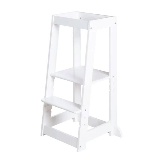 Tour D&rsquo;apprentissage Évolutive En Bambou Fsc® Blanc