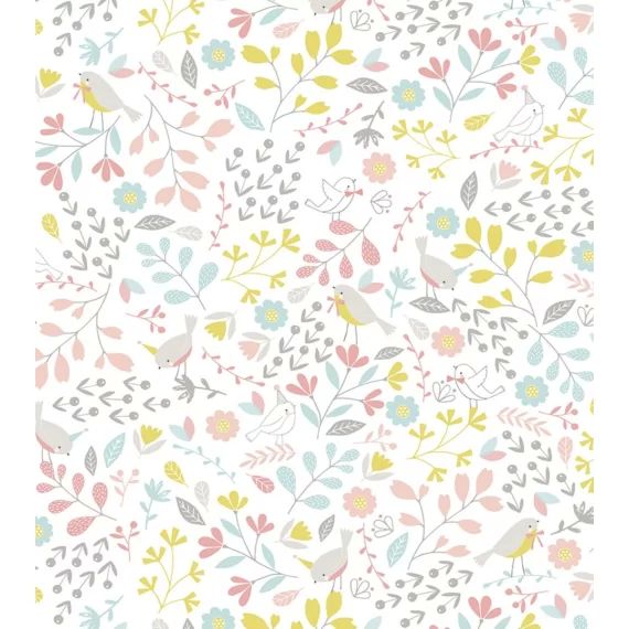Papier peint Sweet Bunnies (50cm x 10m)