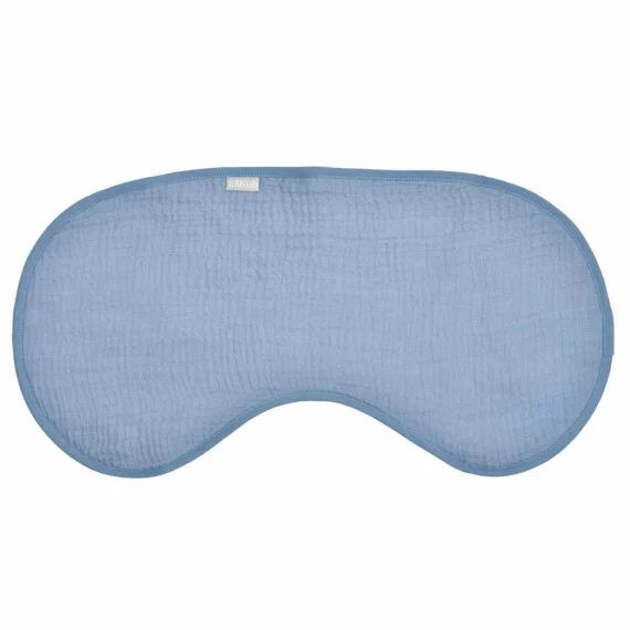 Bavoir D&rsquo;épaule En Gaze De Coton Et Bambou Denim