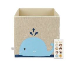 Boîte De Rangement Pliable – Motif Baleine Baleine