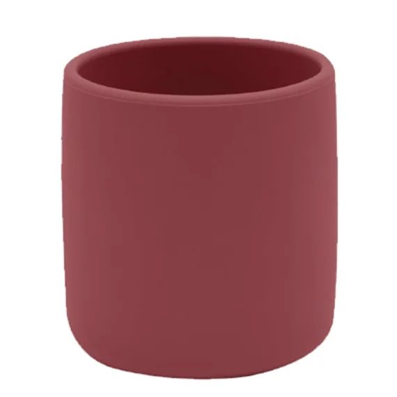 Gobelet Bébé – Verre En Silicone Terracotta