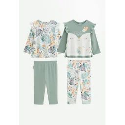 Lot De 2 Pyjamas Bébé Holamuchacha Ecru