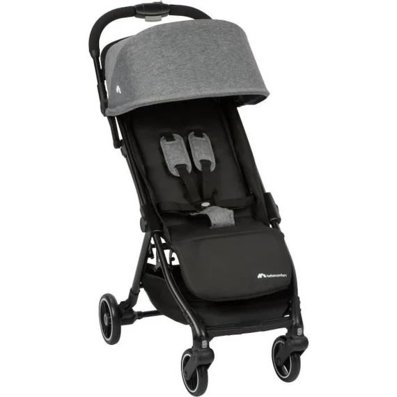 BEBECONFORT Poussette canne ultra compacte Bonny, pliage automatique, 4 roues, Black Chic noir
