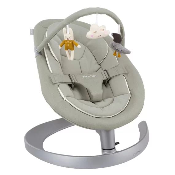 Transat Nuna Leaf Grow + Barre de Jeux – Thyme (2022)