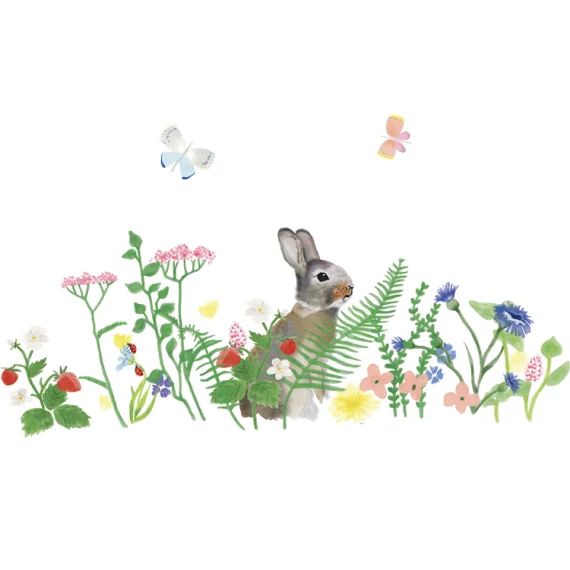 Stickers Easy lapin (30 x 30 cm)