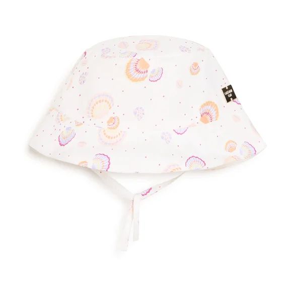 Chapeau en coton Fille Blanc