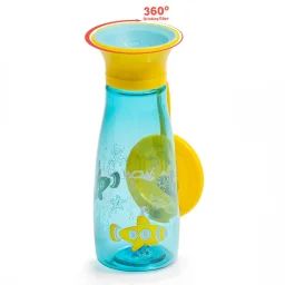 Gourde Enfant 360° – Antifuite Et Ergonomique Bleu