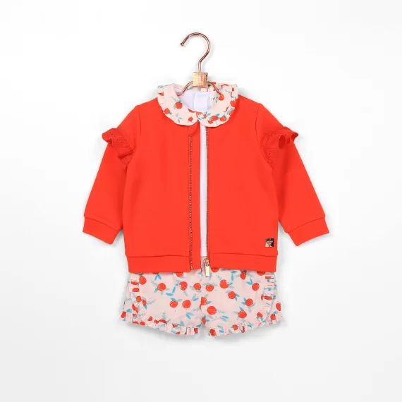 T-shirt en coton Fille Rose