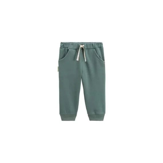Pantalon Bébé En Molleton Merlin Vert