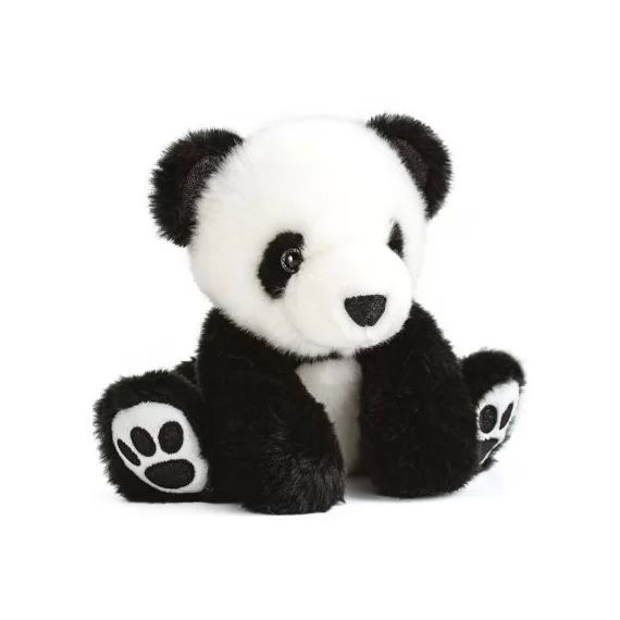Peluche panda So Chic noir (17 cm)