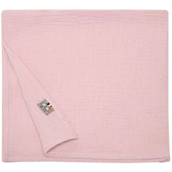 Lange En Gaze De Coton – Sevira Kids – Jeanne Vieux Rose – Mixte – 60×60 Cm Rose