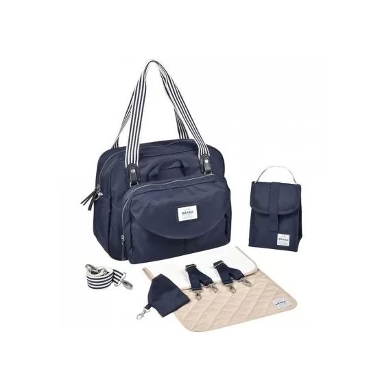 Sac à langer Genève II bleu marine
