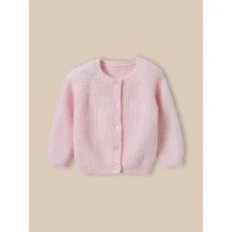 Cardigan En Maille Perlée Laine Et Mohair Plume