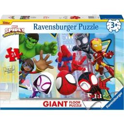 Puzzle Géant Spidey 24 Pcs Bleu