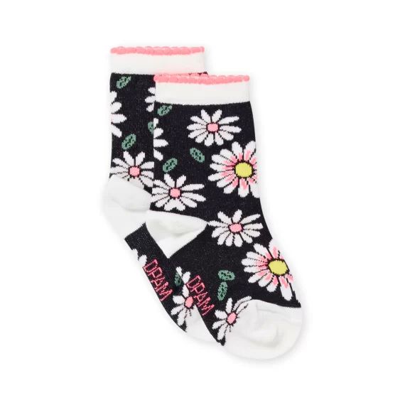 Chaussettes Noires Bébé Fille – Bleu
