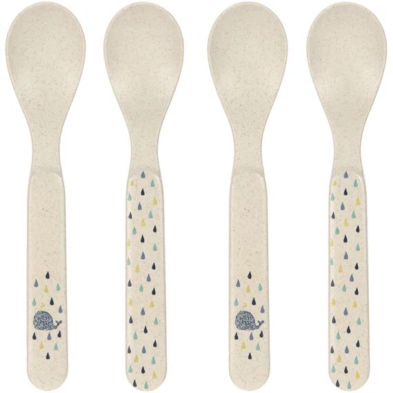 Lot de 4 cuillères Baleine Little Water