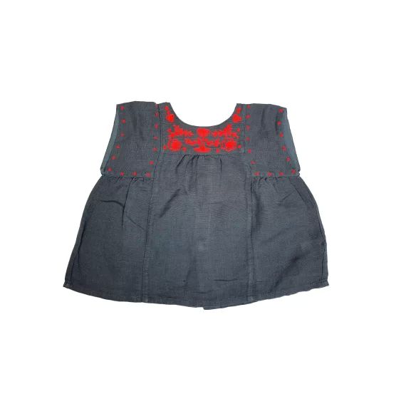 Blouse lin fille 6 mois