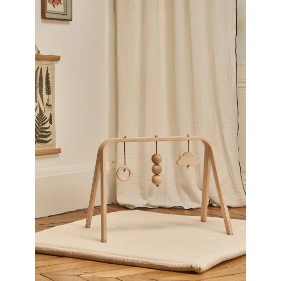 Arche d&rsquo;éveil NAHO avec Jouets en Bois CHARLIE CRANE bois