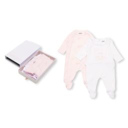 Ensemble de pyjamas en coton Fille Rose
