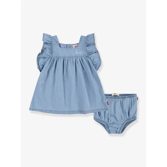 Ensemble 2 pièces fille Levi&rsquo;s® bleu jean