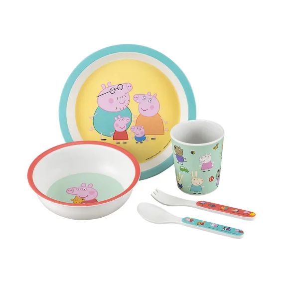 Coffret 5 Pièces Peppa Pig Bleu