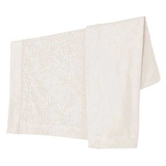 Couverture Bébé Roba – Seashells – 80 X 80 Cm – Couverture Douillette En Coton Oeko-tex – Motif Pois À Aspect Relief – Écru Beige