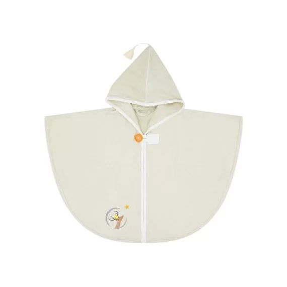 Cape de bain écru Daim (0-5 ans)