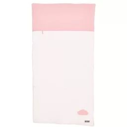 Édredon rose 120 x 60 LILY POUDRÉE rose
