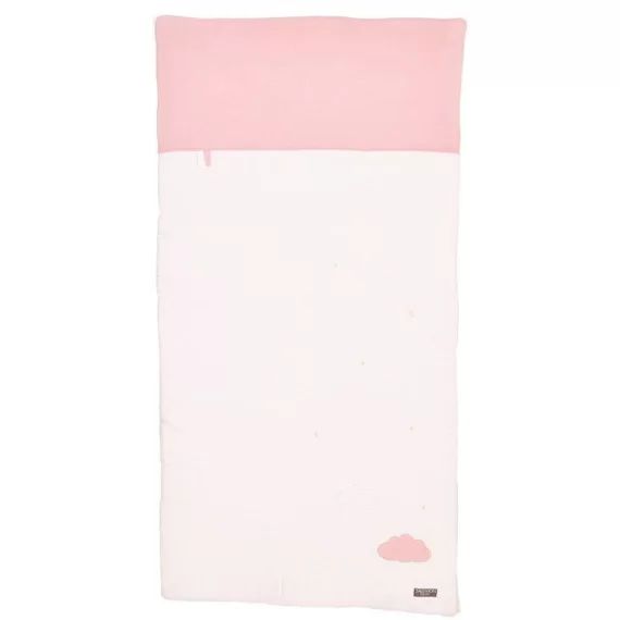 Édredon rose 120 x 60 LILY POUDRÉE rose