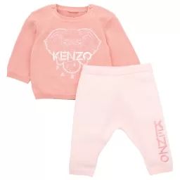 Ensemble pull et legging Fille Rose