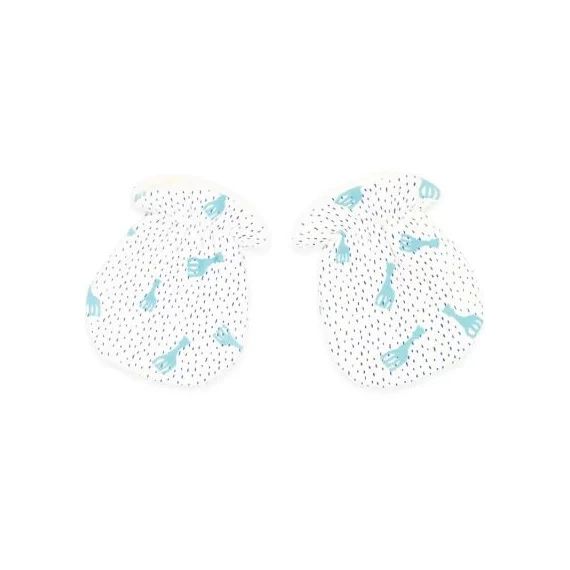 Moufles bleues édition limitée Sophie la girafe (0-3 mois)