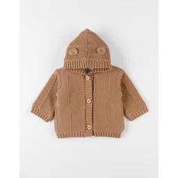 Mantelet En Tricot Marron