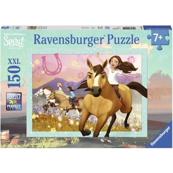 Puzzle 150 Pièces Xxl Sauvage Et Libre / Spirit – Ravensburger Bleu