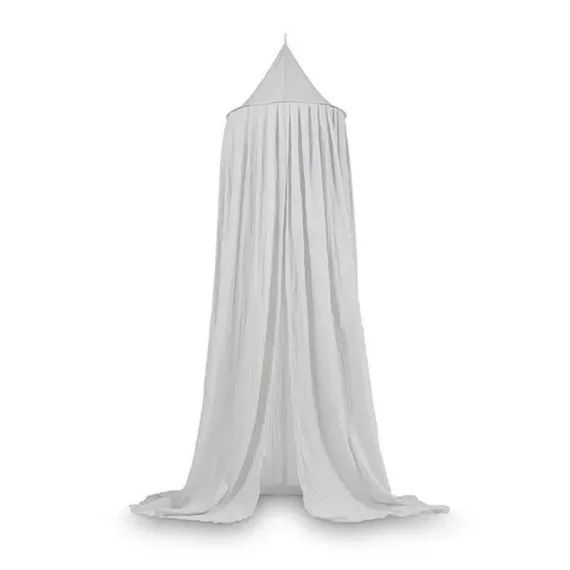 Jollein Moustiquaire vintage 205 cm Gris doux, Moustiquaire vintage 205 cm Gris doux, Moustiquaire vintage 205 cm gris