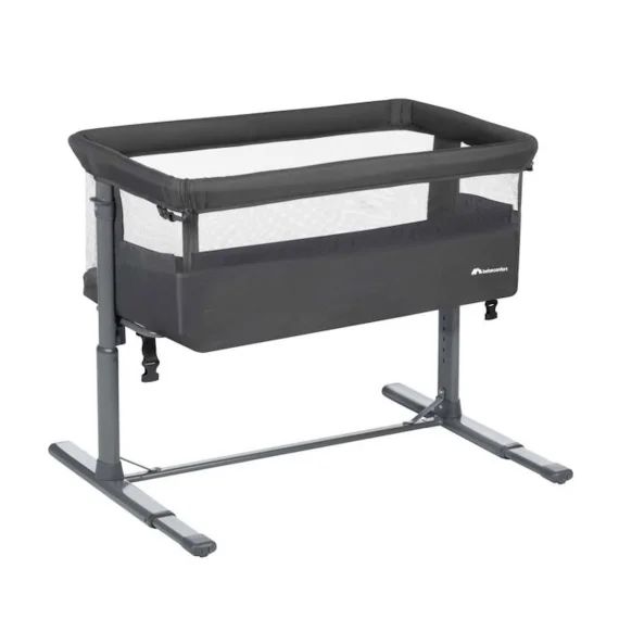 Bebeconfort Zina Lit Cododo, Berceau Bébé, Lit Bébé, De La Naissance Jusqu&rsquo;à 9 Kg, Mineral Graphite Gris