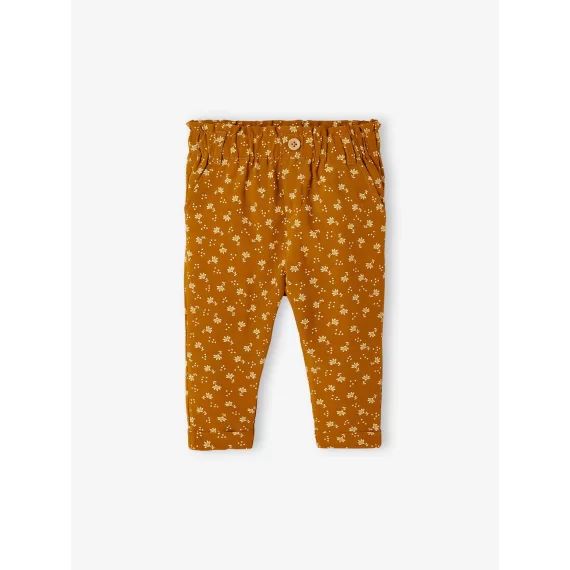 Pantalon fluide bébé caramel