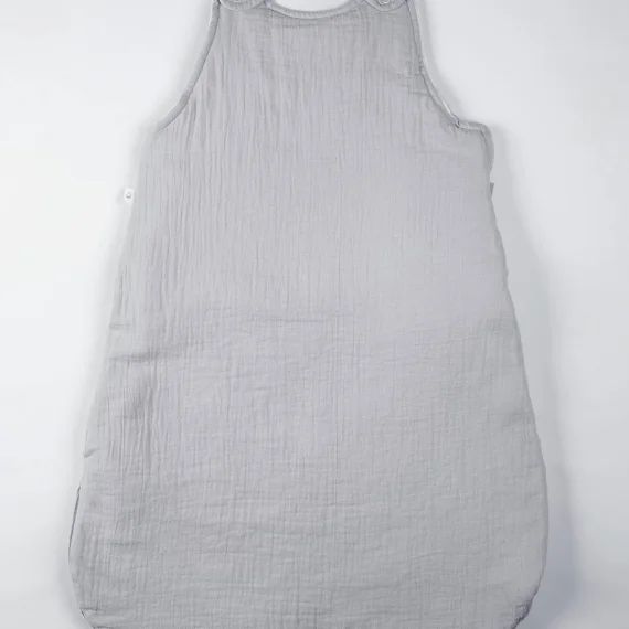 Gigoteuse Gaze De Coton Bio Gris Foncé