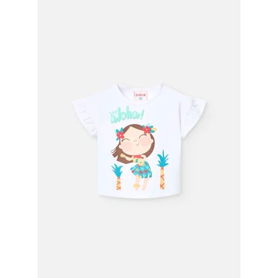 T-shirt Tricot Blanc