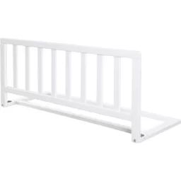 Roba Barrière De Lit En Bois 90 Cm – Protection Anti-chute Sûre Pour Bébés Et Enfants – 18 Mois À 5 Ans – Montage Facile – Blanc Blanc