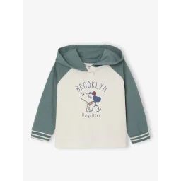 T-shirt à capuche bébé vert