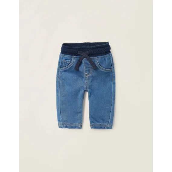 Jogpant En Jean Bleu